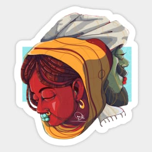 zol and zola Sticker